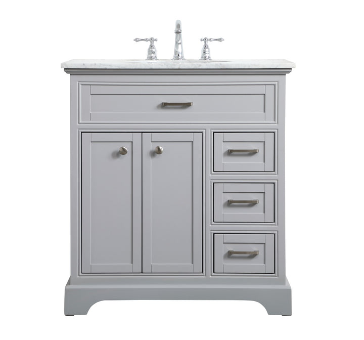 Elegant Lighting - VF15032GR - Single Bathroom Vanity - Americana - grey