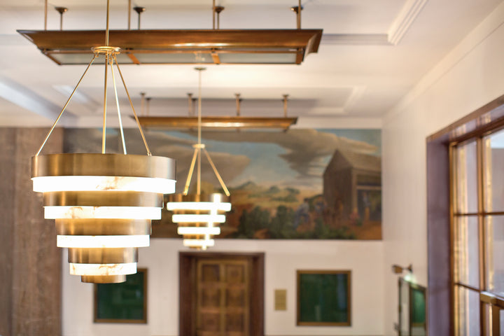 Hinkley Canada - 30188HB - LED Chandelier - Echelon - Heritage Brass