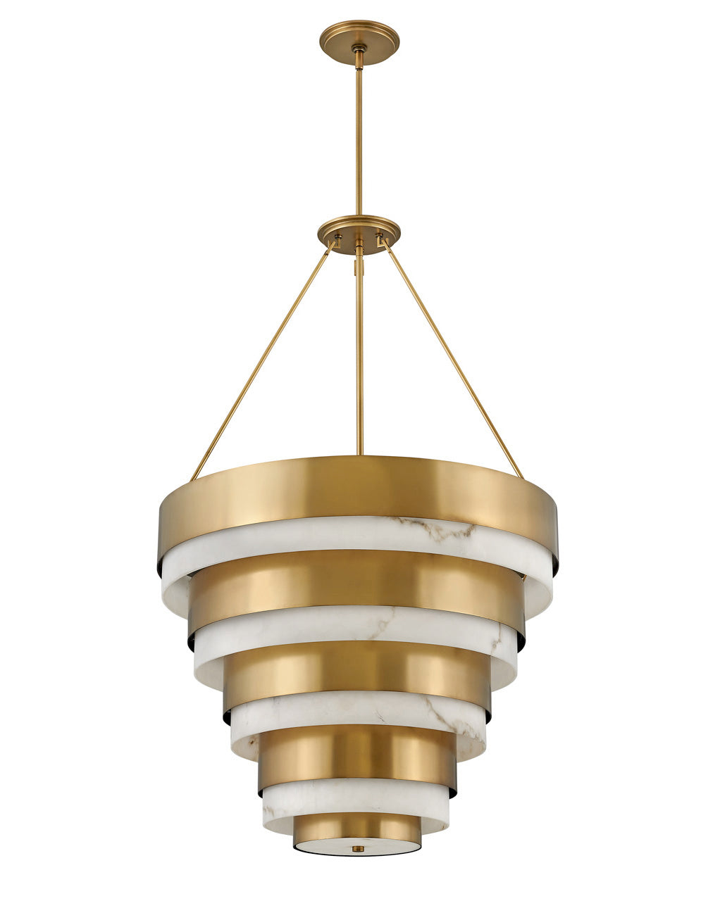 Hinkley Canada - 30188HB - LED Chandelier - Echelon - Heritage Brass