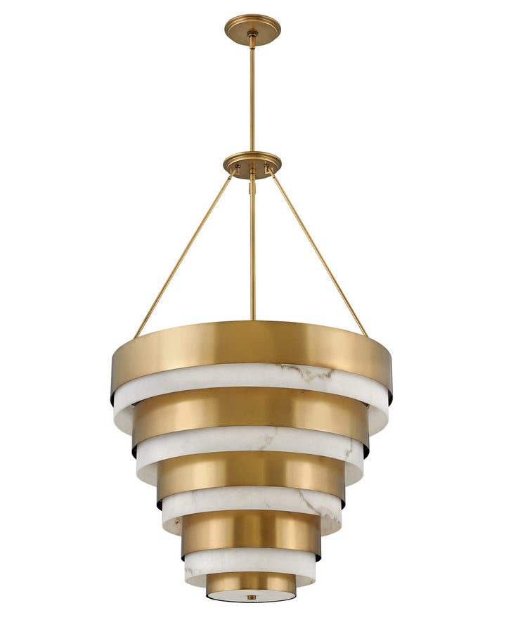 Hinkley Canada - 30188HB - LED Chandelier - Echelon - Heritage Brass