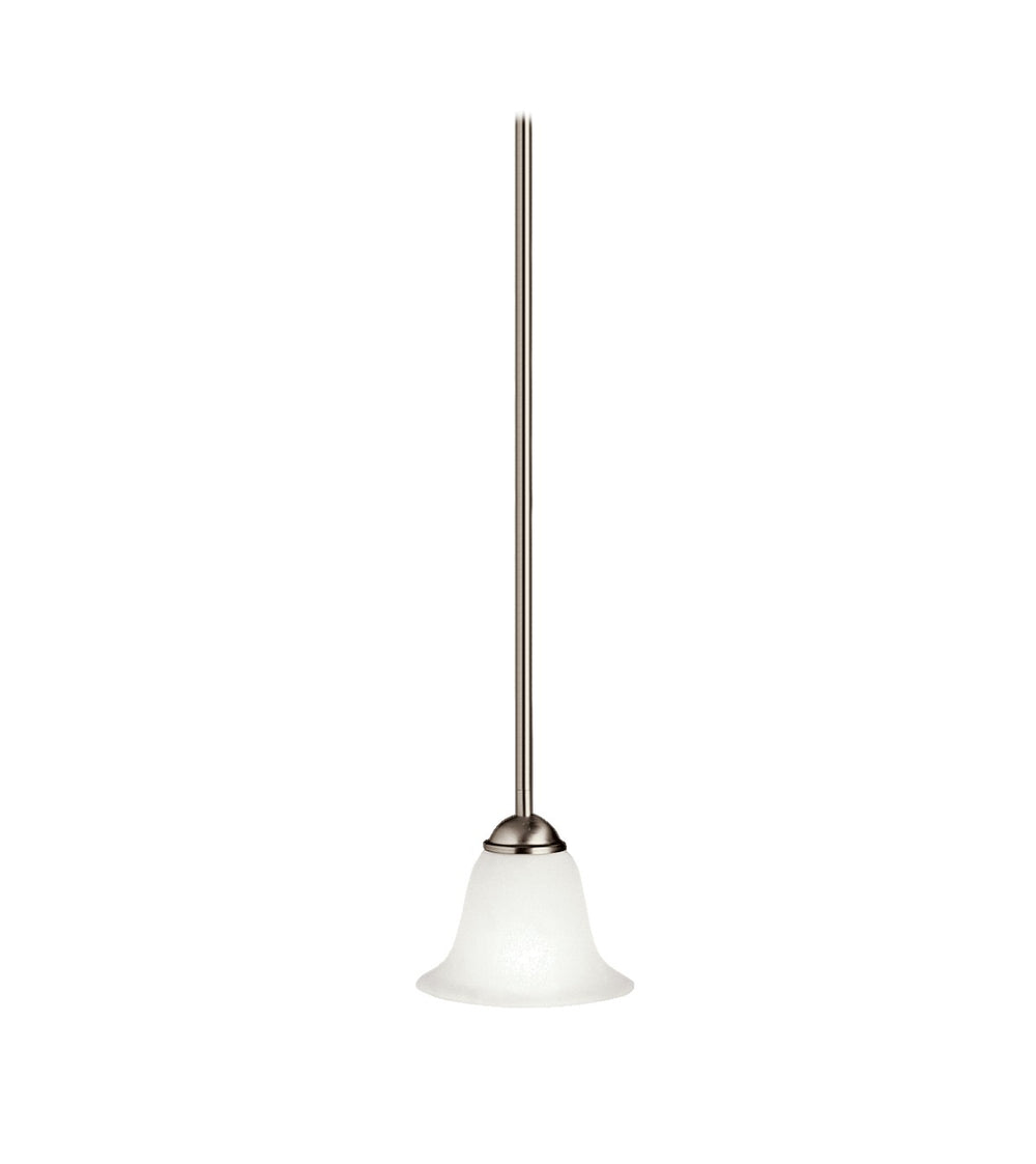 Kichler Canada - 2771NI - One Light Mini Pendant - Dover - Brushed Nickel