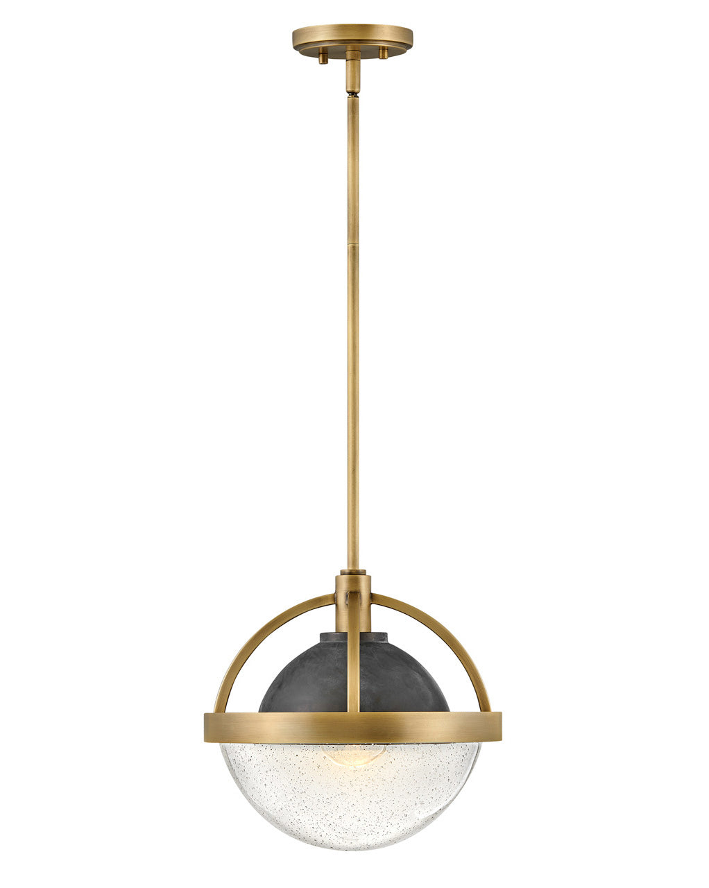 Watson LED Pendant in Heritage Brass - available from The Lighting Shoppe, trusted by Canadian homeowners