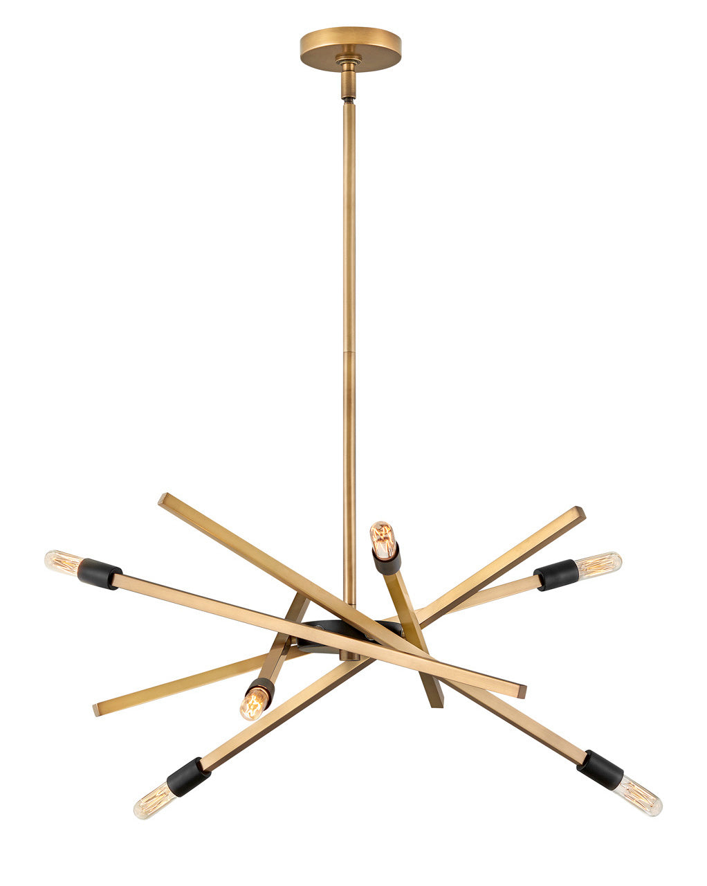 Hinkley Canada - 4765HB - LED Chandelier - Archer - Heritage Brass