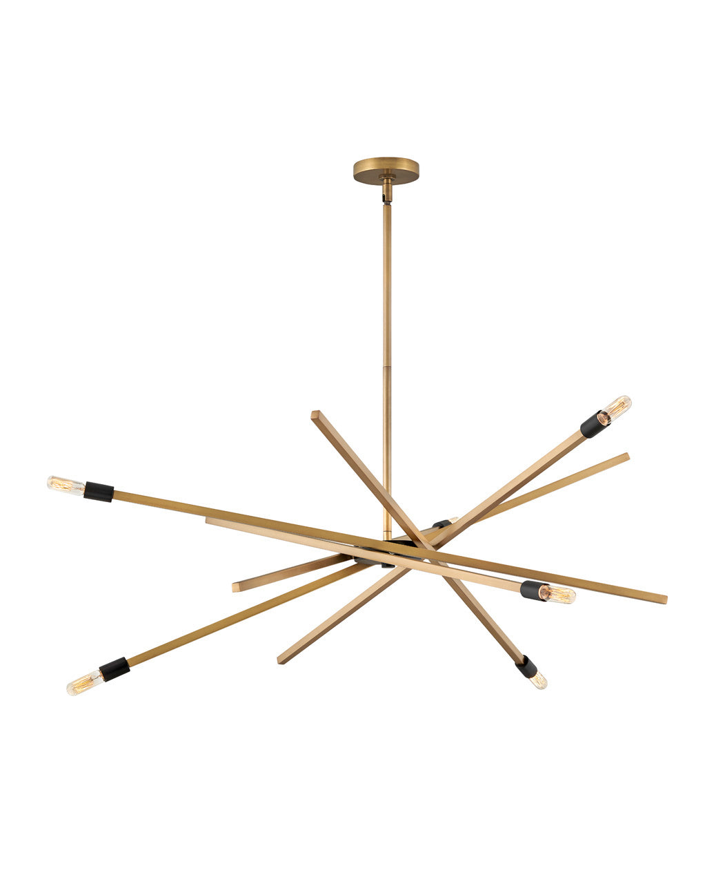 Hinkley Canada - 4766HB - LED Chandelier - Archer - Heritage Brass