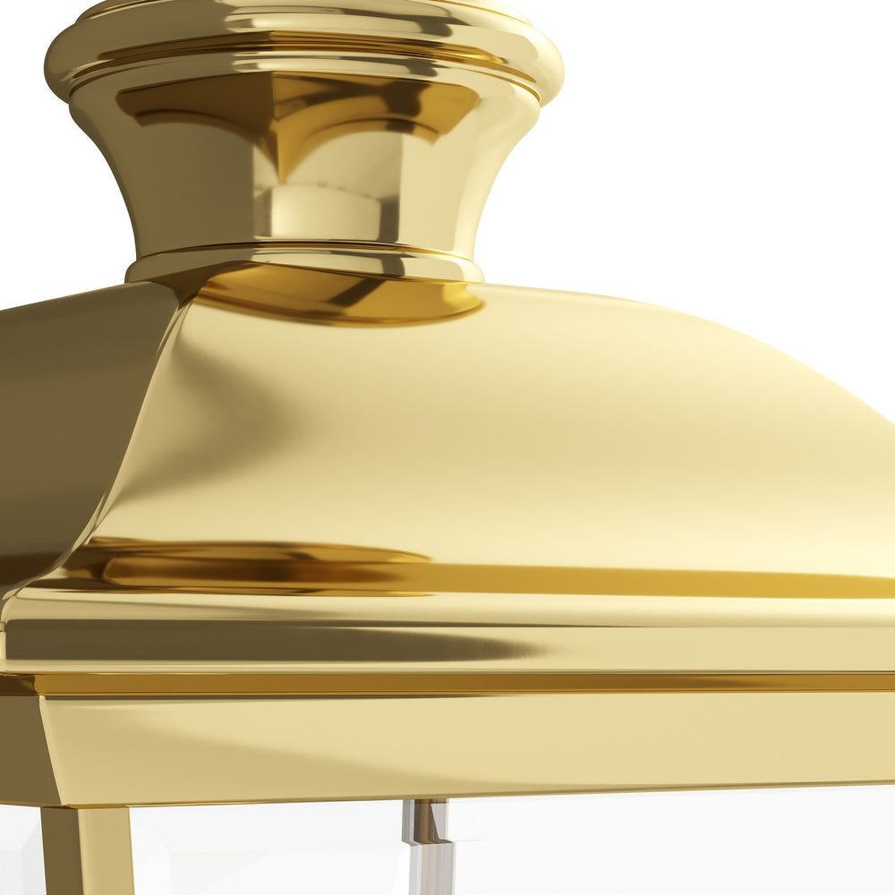 Kichler Canada - 9712PB - One Light Outdoor Wall Mount - Bay Shore - Polished Brass