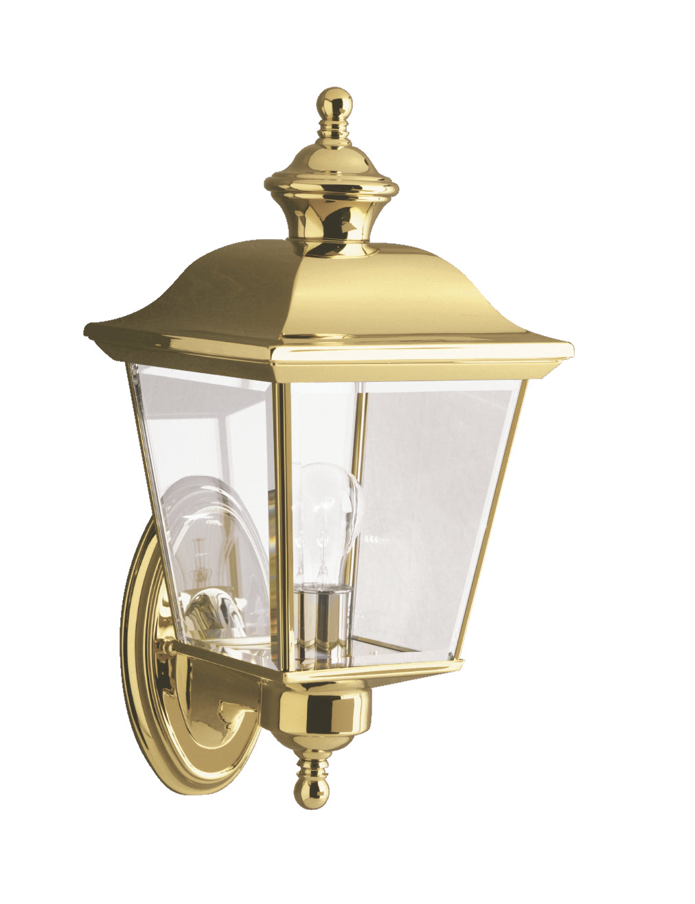 Kichler Canada - 9712PB - One Light Outdoor Wall Mount - Bay Shore - Polished Brass