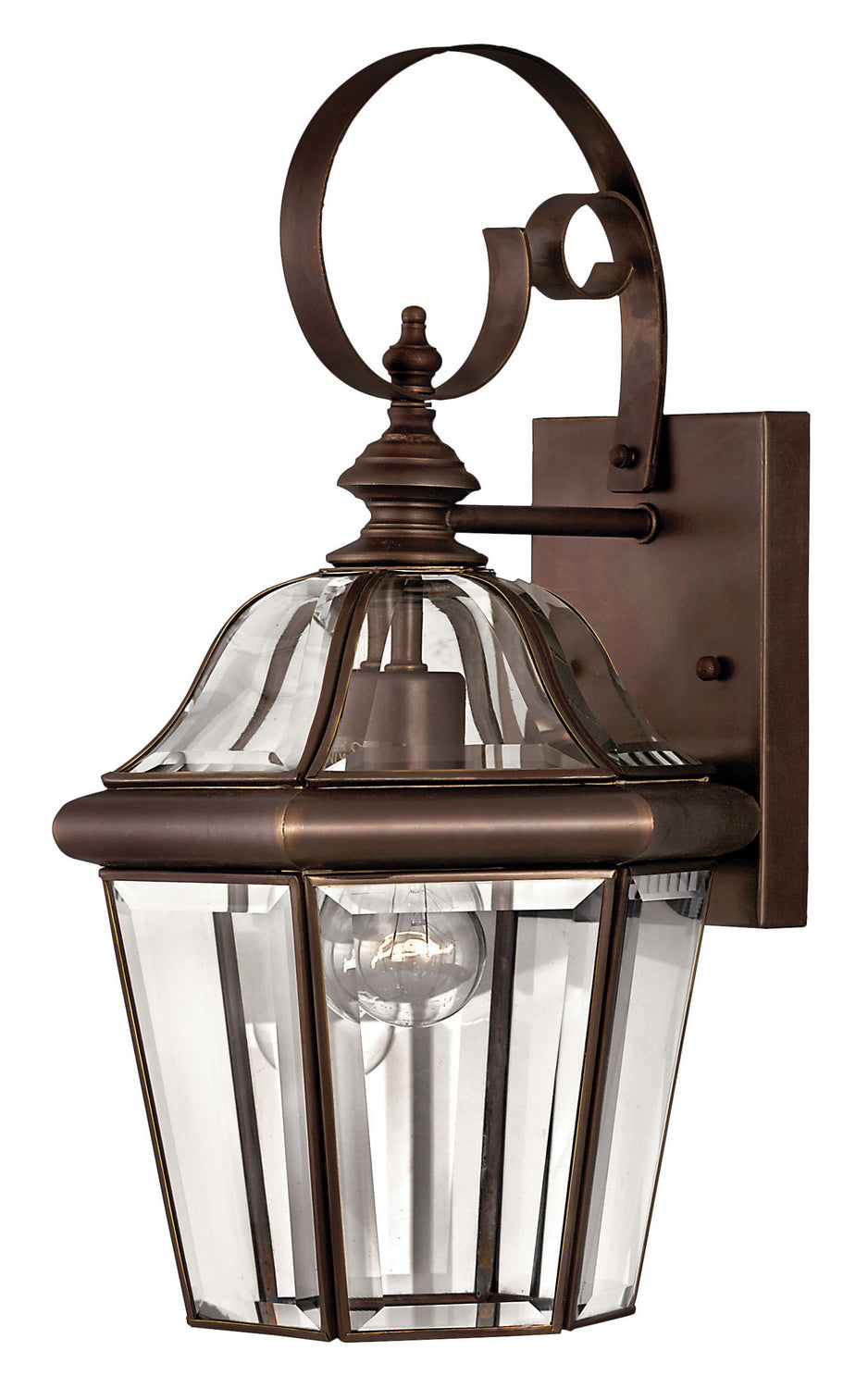 Augusta LED Wall Mount in Copper Bronze - available from The Lighting Shoppe, trusted by Canadian homeowners