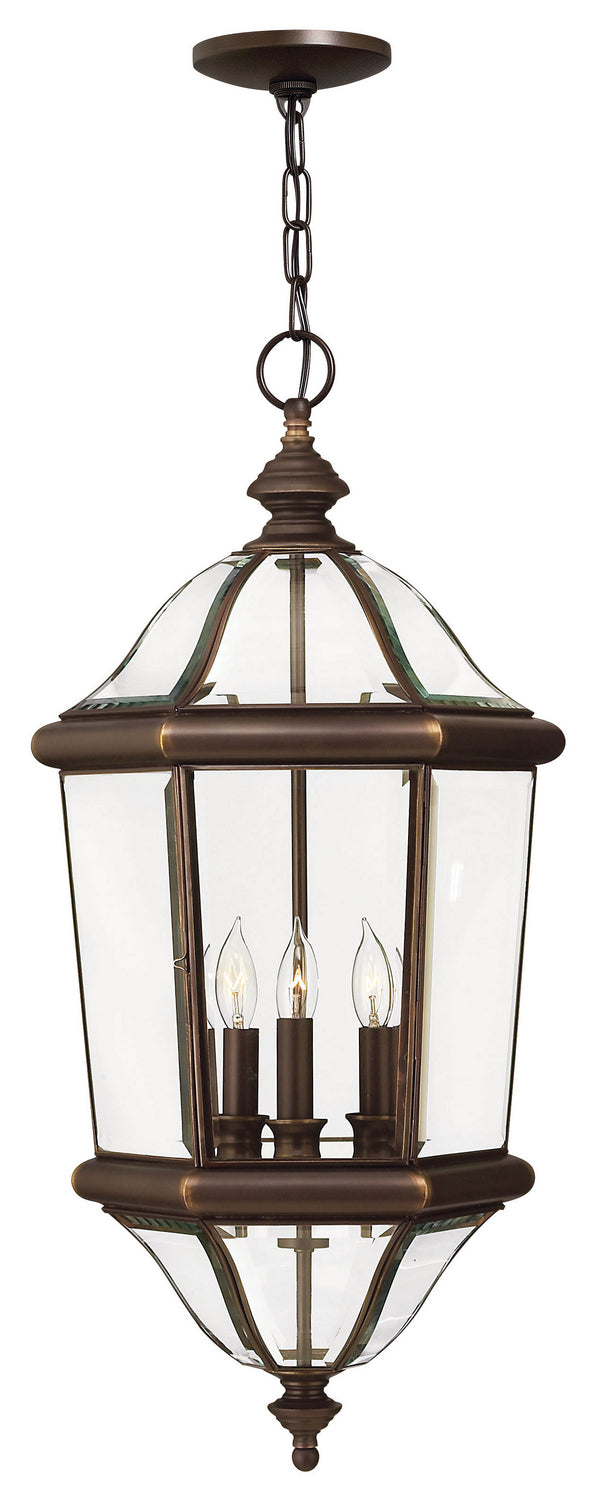 Hinkley Canada - 2452CB - LED Hanging Lantern - Augusta - Copper Bronze