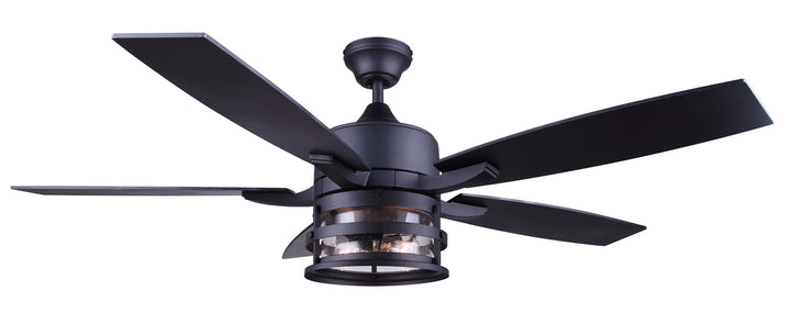 Duffy 52"Ceiling Fan in Matte Black - available from The Lighting Shoppe, trusted by Canadian homeowners