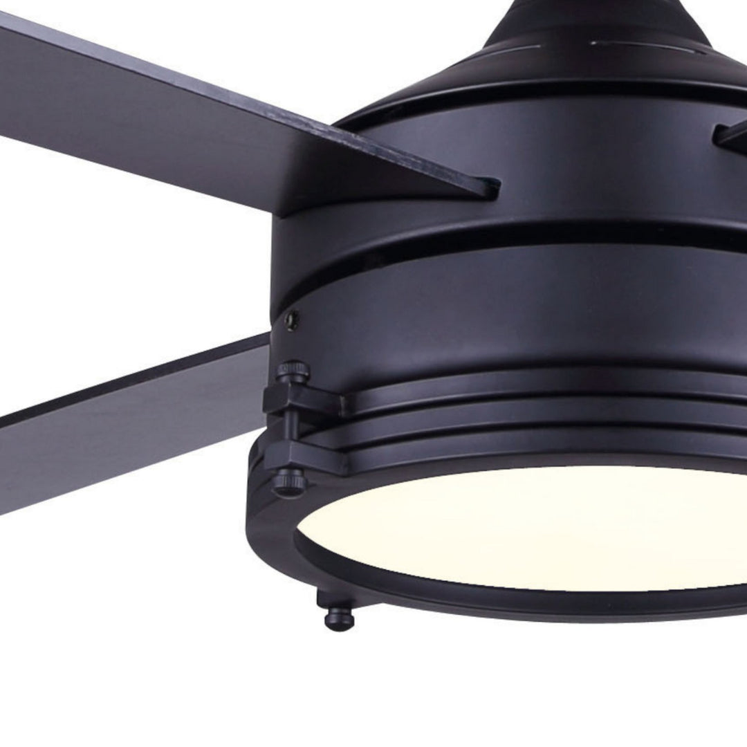 Canarm Canada - CF52SIM4BK - 52" Ceiling Fan - Simon - Matte Black