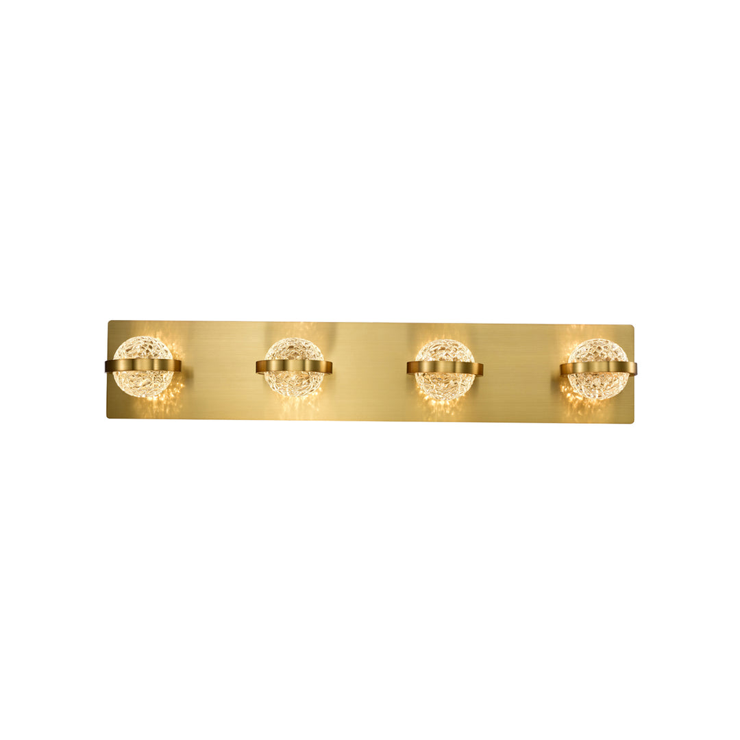 Ryder LED Bathbar in Gold - available from The Lighting Shoppe, trusted by Canadian homeowners