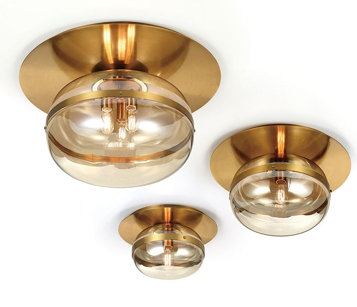 Eurofase Canada - 37087-012 - NOTTINGHAM-FM-14IN-BR-AM - NOTTINGHAM - Brass
