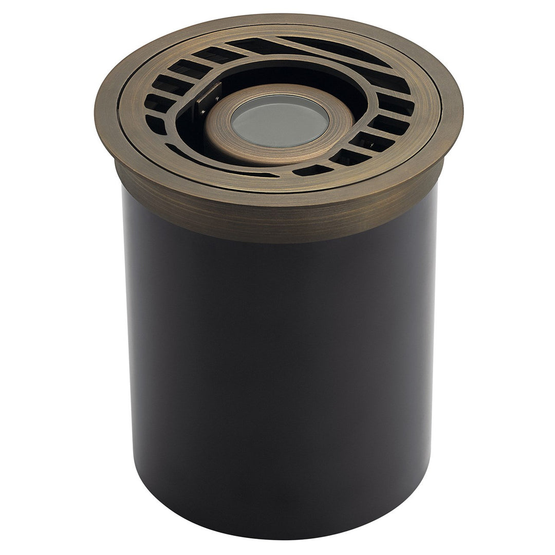 Kichler Canada - 15789CBR - One Light Well Light - Led Retrofit Centennial Brass - Centennial Brass