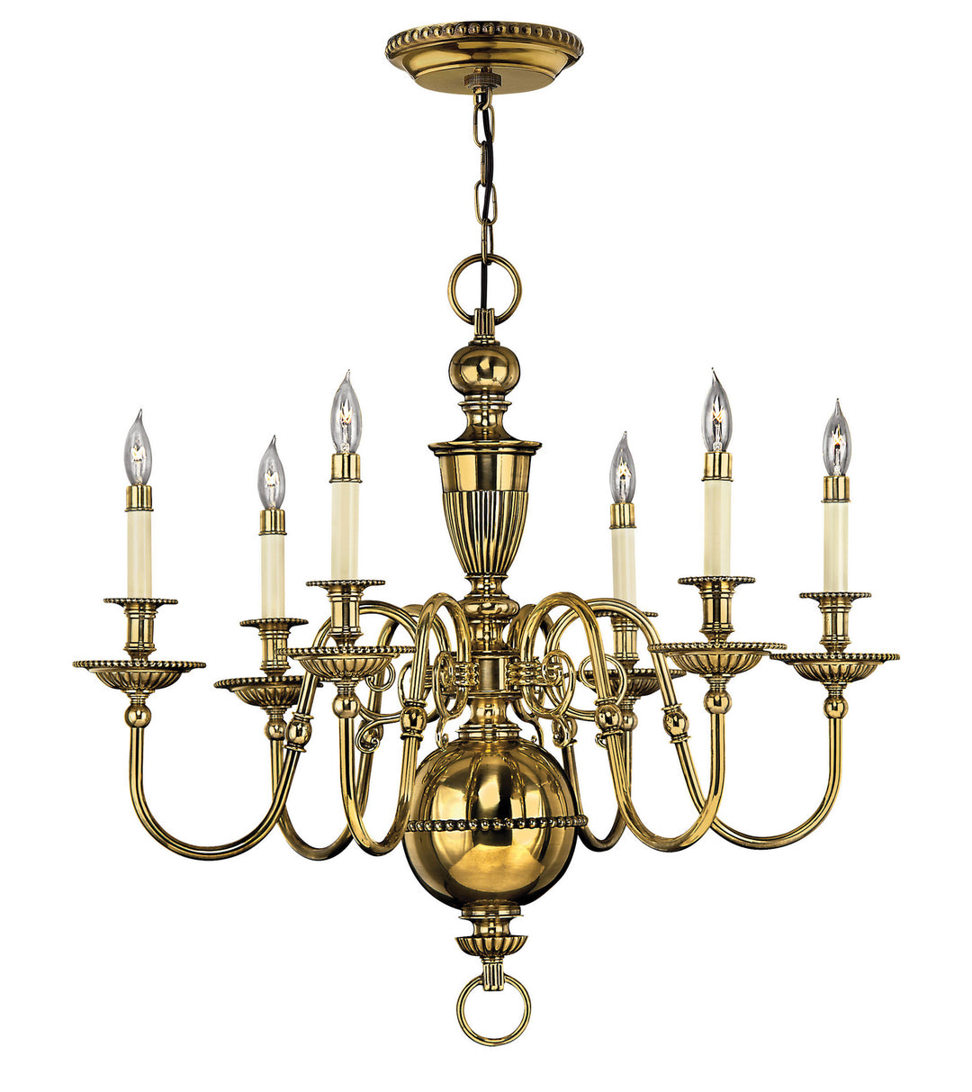 Hinkley Canada - 4416BB - LED Chandelier - Cambridge - Burnished Brass