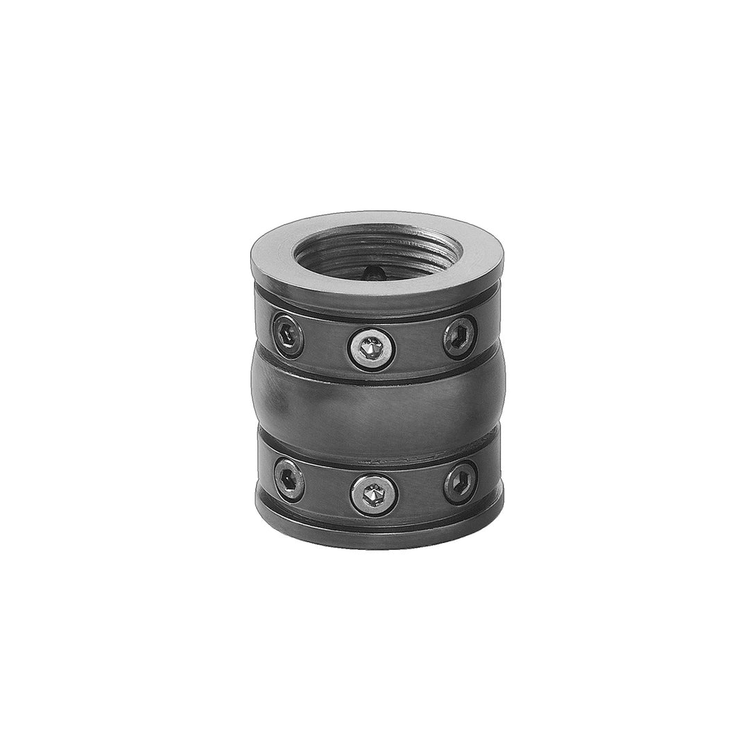 Accessory Decorative Coupler in Weathered Steel Powder Coat - available from The Lighting Shoppe, trusted by Canadian homeowners