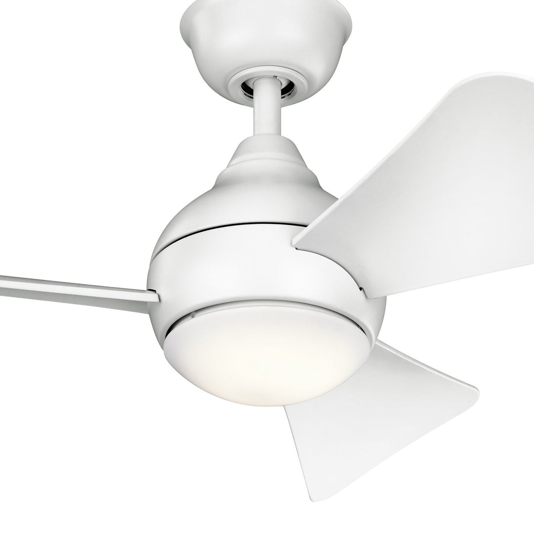 Kichler Canada - 337033MWH - Down Rod Hanger System - Accessory - Matte White