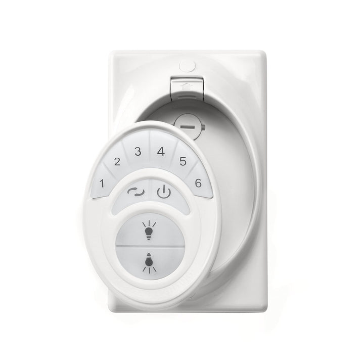 Kichler Canada - 371075WHTR - 6 Spd DC CoolTouch Transmitter - Accessory - White Material (Not Painted)