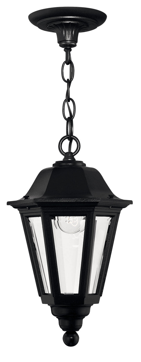 Manor House LED Hanging Lantern in Black - available from The Lighting Shoppe, trusted by Canadian homeowners