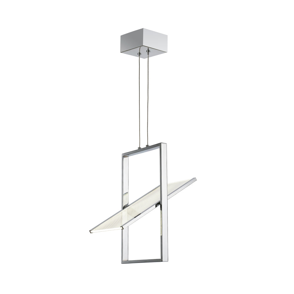 Palo Alto LED Pendant in Chrome - available from The Lighting Shoppe, trusted by Canadian homeowners