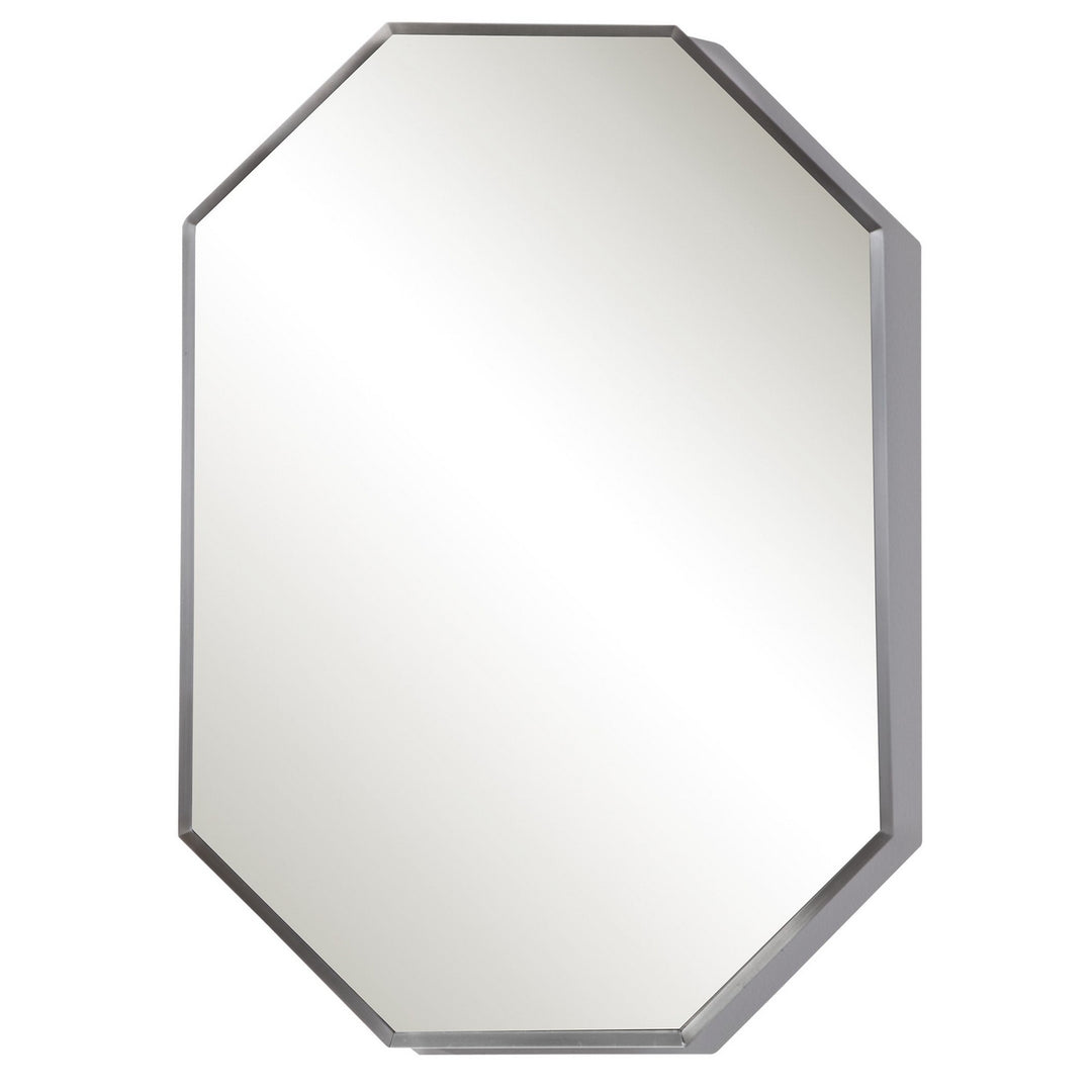 Stuartson Mirror in Stainless Steel - available from The Lighting Shoppe, trusted by Canadian homeowners