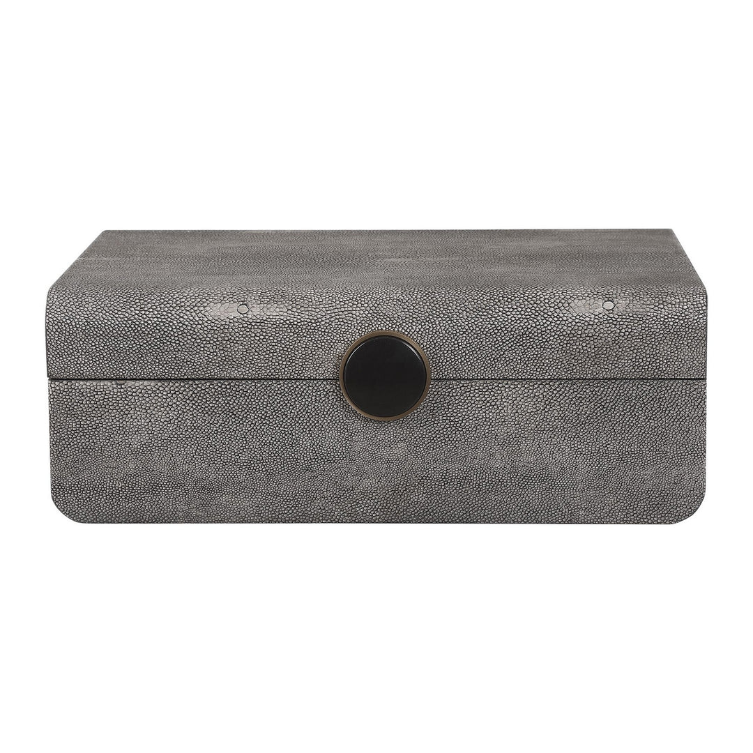 Lalique Box in Brushed Antique Brass - available from The Lighting Shoppe, trusted by Canadian homeowners