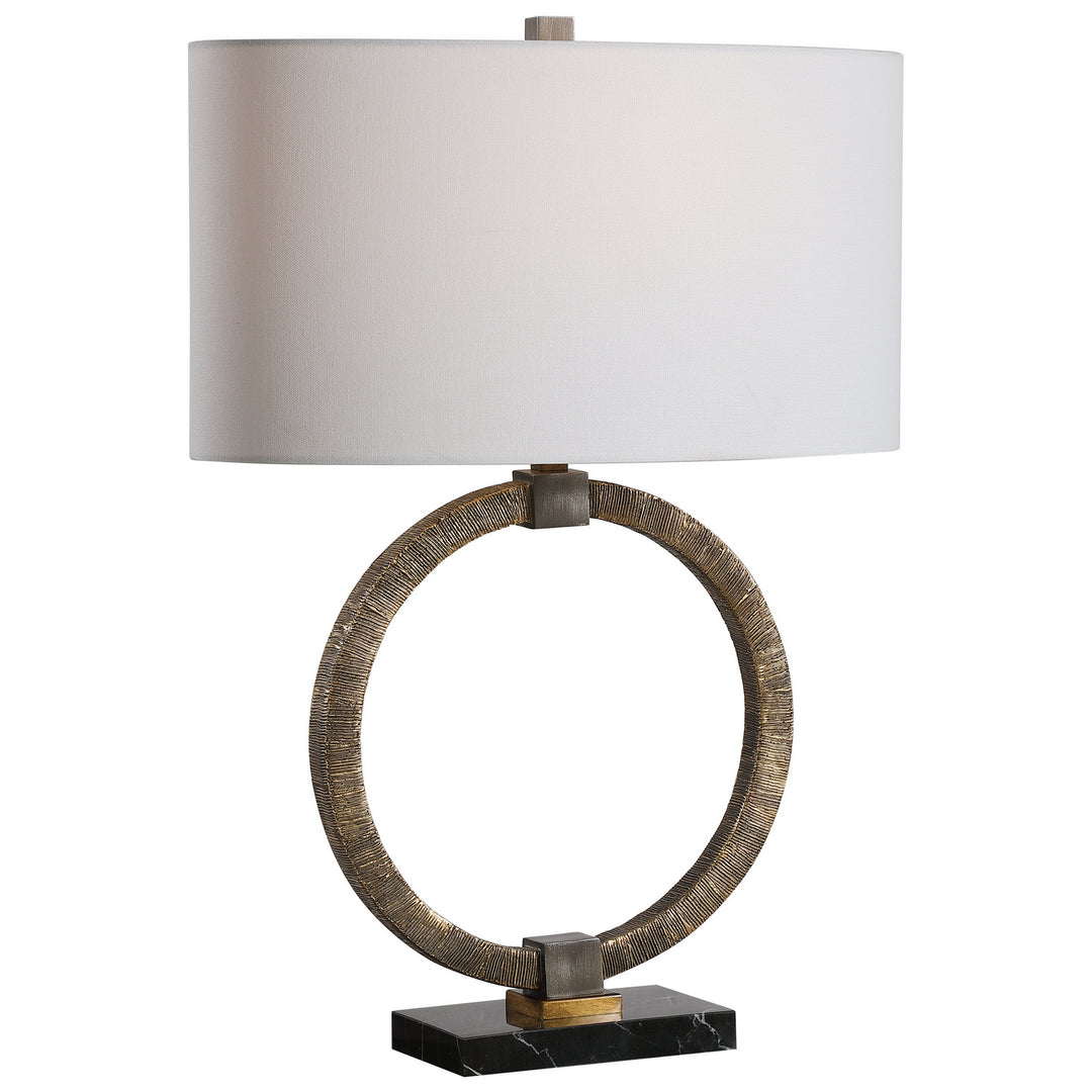 Relic One Light Table Lamp in Dark Bronze - available from The Lighting Shoppe, trusted by Canadian homeowners
