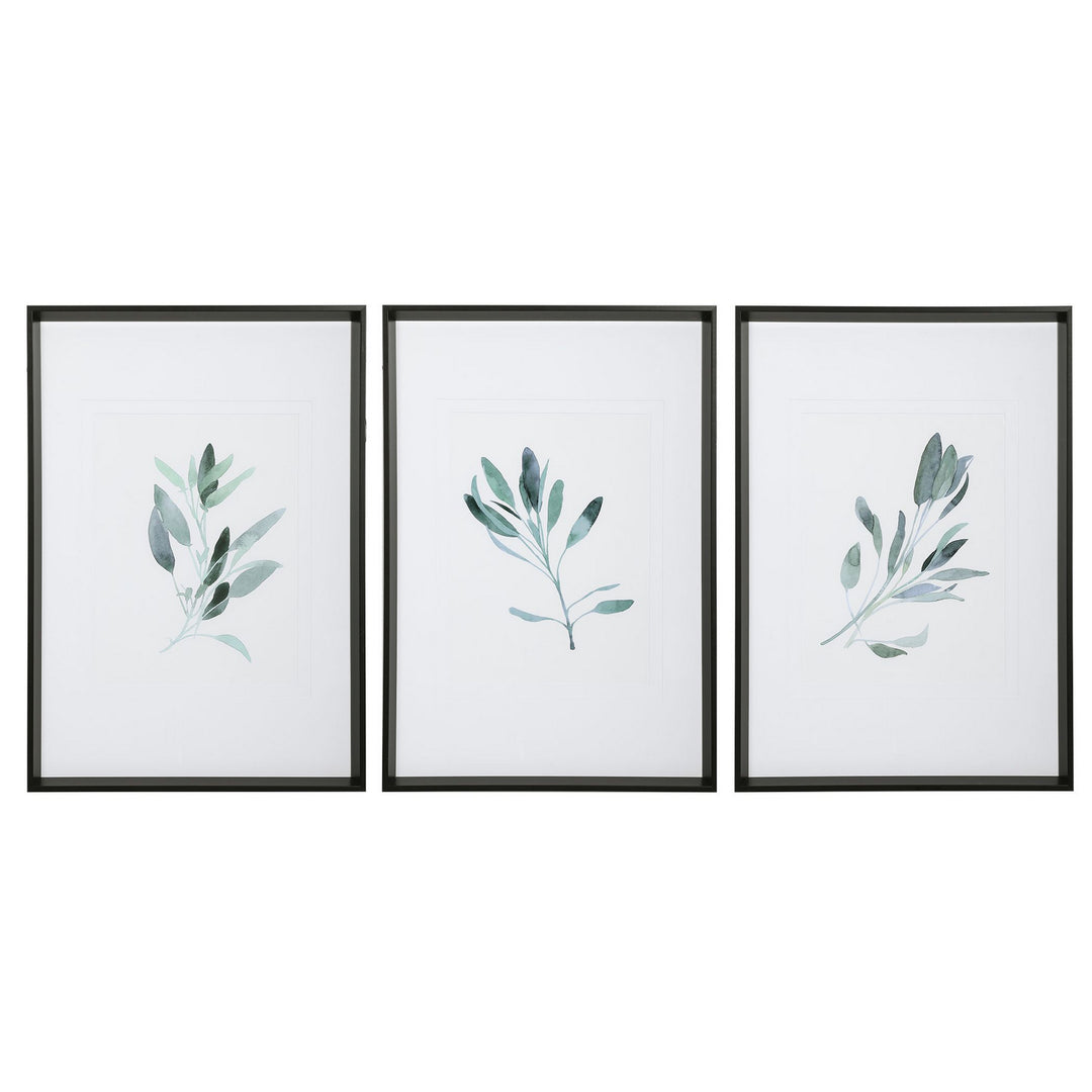 Simple Sage Wall Art in Black - available from The Lighting Shoppe, trusted by Canadian homeowners
