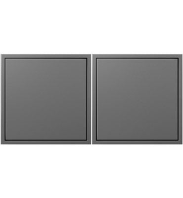 Adorne One-Gang Pop-Out Outlet in Magnesium - available from The Lighting Shoppe, trusted by Canadian homeowners