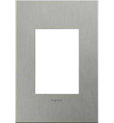 Adorne Wall Plate in Brushed Stainless Steel - available from The Lighting Shoppe, trusted by Canadian homeowners