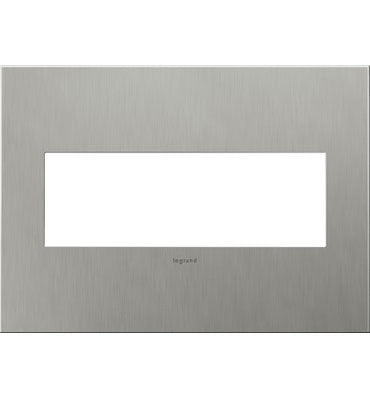 Adorne Wall Plate in Brushed Stainless Steel - available from The Lighting Shoppe, trusted by Canadian homeowners