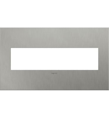Adorne Wall Plate in Brushed Stainless Steel - available from The Lighting Shoppe, trusted by Canadian homeowners