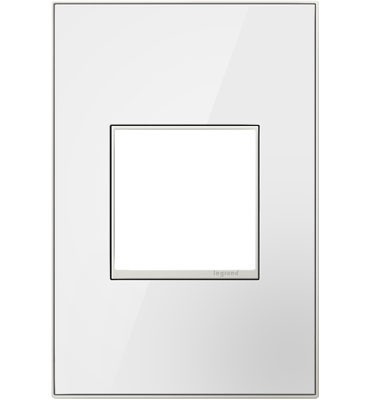 Adorne Gang Wall Plate in Mirror White - available from The Lighting Shoppe, trusted by Canadian homeowners