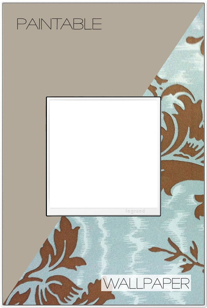 Adorne Gang Wall Plate in White - available from The Lighting Shoppe, trusted by Canadian homeowners