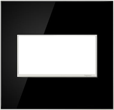 Adorne Gang Wall Plate in Mirror Black - available from The Lighting Shoppe, trusted by Canadian homeowners