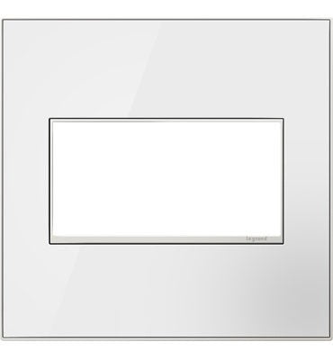 Adorne Gang Wall Plate in Mirror White - available from The Lighting Shoppe, trusted by Canadian homeowners