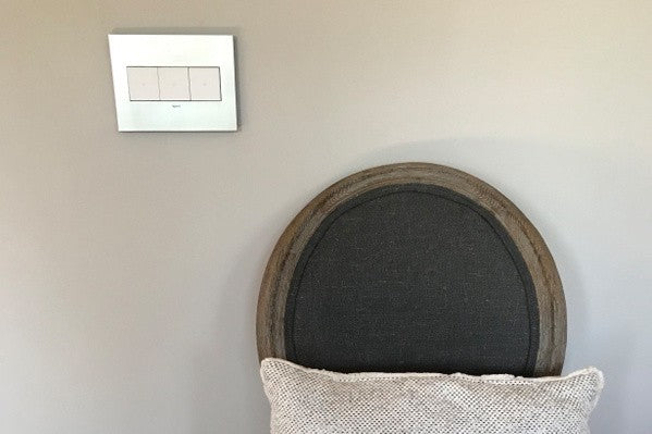 Adorne Gang Wall Plate in Brushed Stainless - available from The Lighting Shoppe, trusted by Canadian homeowners