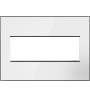Adorne Gang Wall Plate in Mirror White - available from The Lighting Shoppe, trusted by Canadian homeowners