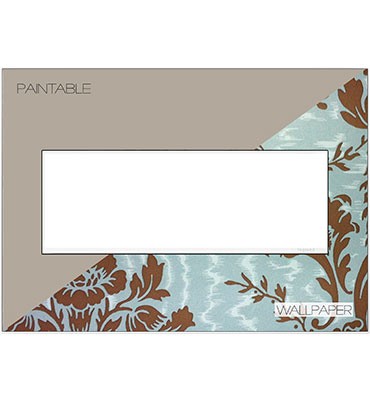 Adorne Gang Wall Plate in White - available from The Lighting Shoppe, trusted by Canadian homeowners