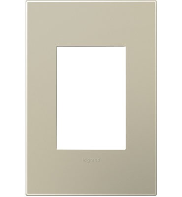 Adorne Gang Wall Plate in Titanium - available from The Lighting Shoppe, trusted by Canadian homeowners