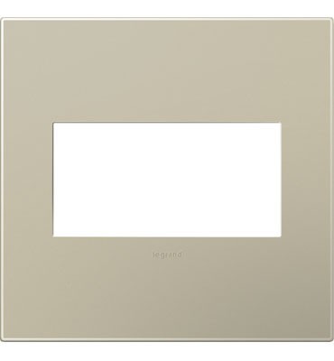 Adorne Gang Wall Plate in Titanium - available from The Lighting Shoppe, trusted by Canadian homeowners