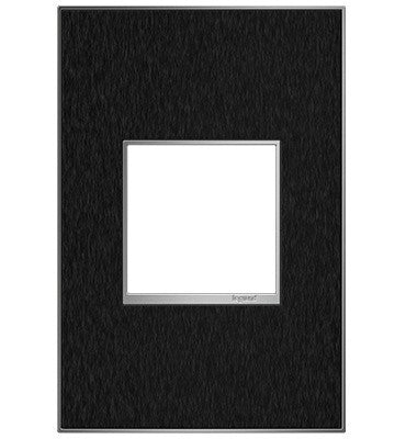 Adorne Gang Wall Plate in Black Stainless - available from The Lighting Shoppe, trusted by Canadian homeowners
