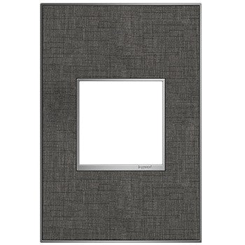 Adorne Gang Wall Plate in Slate Linen - available from The Lighting Shoppe, trusted by Canadian homeowners