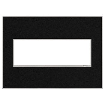 Adorne Gang Wall Plate in Black Stainless - available from The Lighting Shoppe, trusted by Canadian homeowners