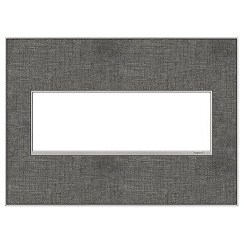 Adorne Gang Wall Plate in Slate Linen - available from The Lighting Shoppe, trusted by Canadian homeowners