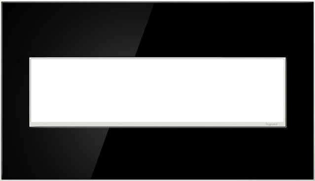 Adorne Gang Wall Plate in Black Stainless - available from The Lighting Shoppe, trusted by Canadian homeowners