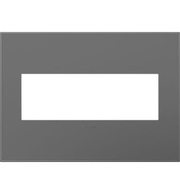 Adorne Gang Wall Plate in Magnesium - available from The Lighting Shoppe, trusted by Canadian homeowners