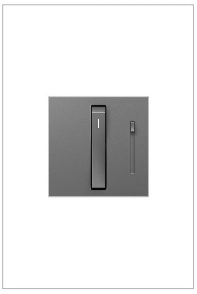 Adorne Tru-Universal Dimmer in Magnesium - available from The Lighting Shoppe, trusted by Canadian homeowners