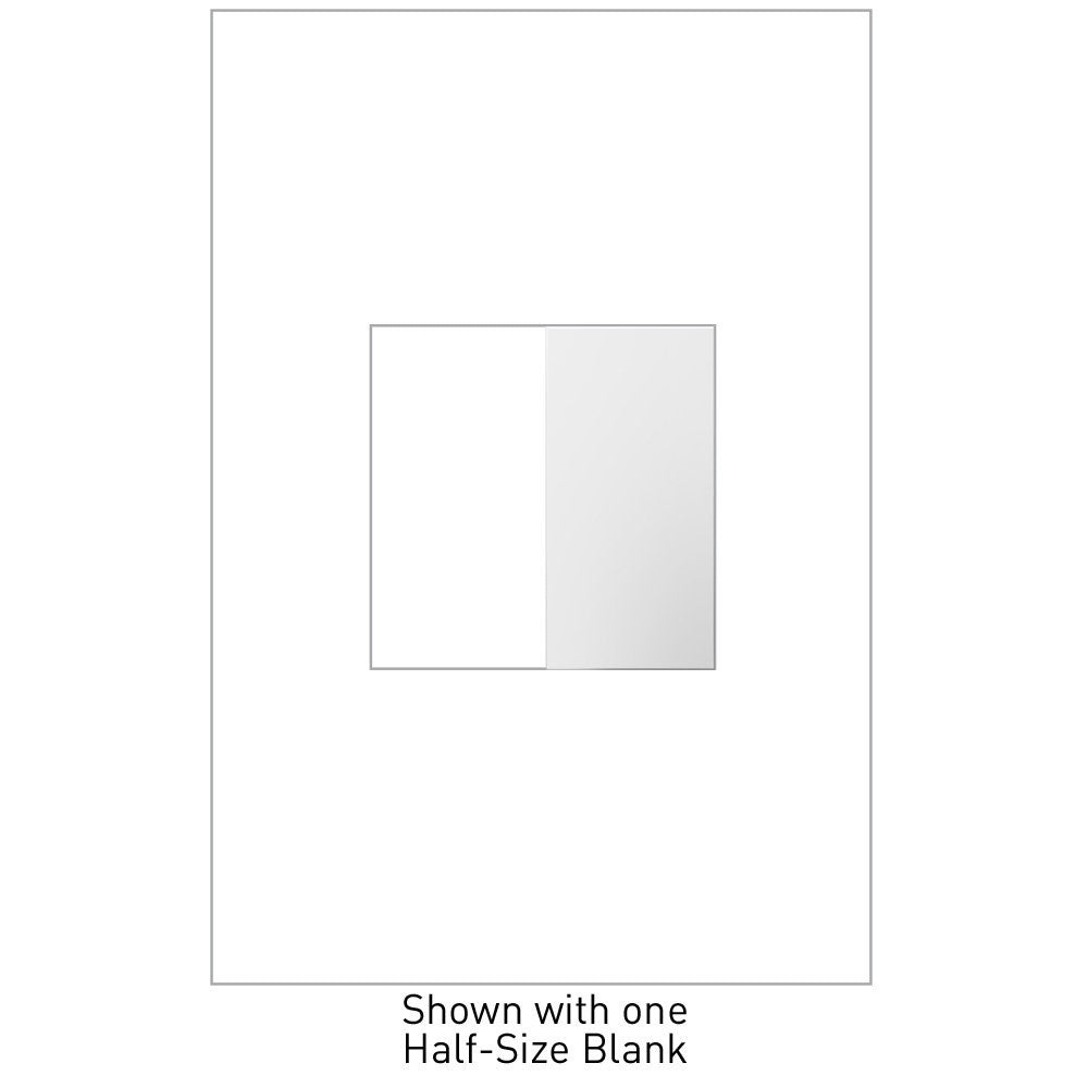 Adorne Blank, Half-Size in White - available from The Lighting Shoppe, trusted by Canadian homeowners