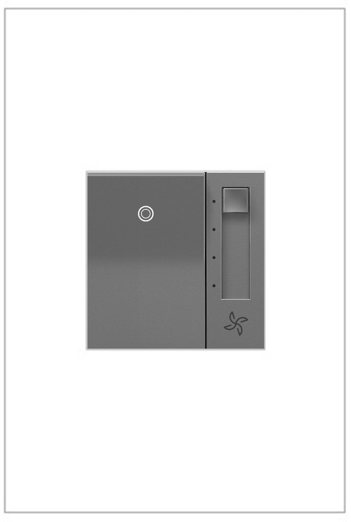 Adorne Fan Speed Control in Magnesium - available from The Lighting Shoppe, trusted by Canadian homeowners