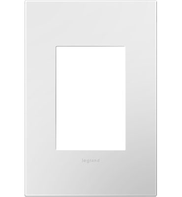 Adorne Gang Wall Plate in Gloss White - available from The Lighting Shoppe, trusted by Canadian homeowners